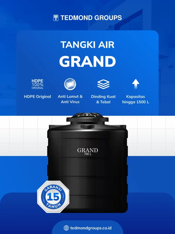 Toren air 1000 liter grand blow moulding