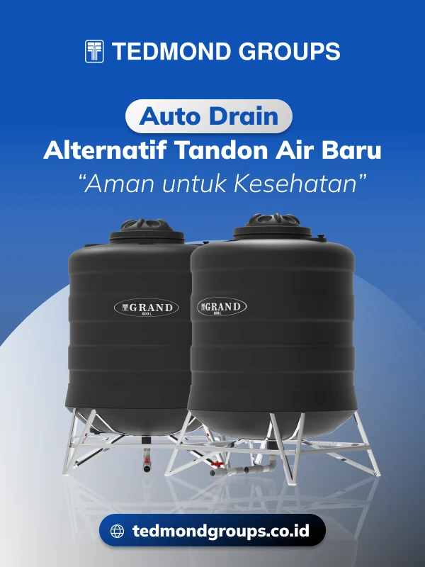 Alternatif tandon air baru, aman untuk kesehatan