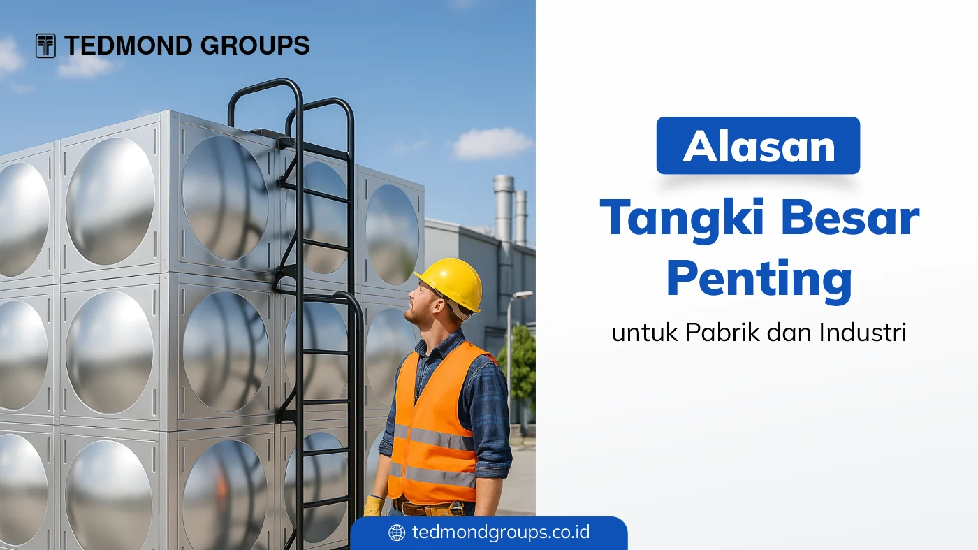 Alasan tangki besar penting untuk industri dan pabrik