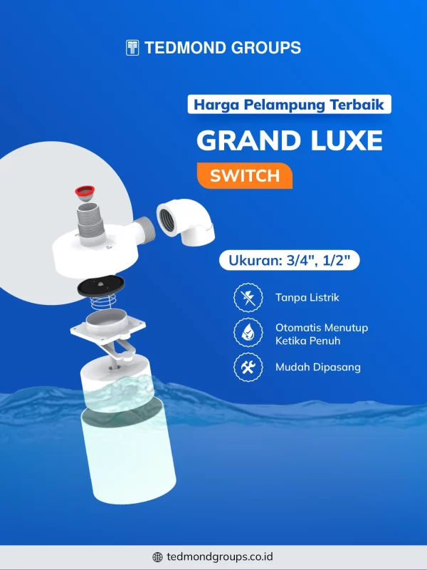 Harga pelampung air terbaik merk grand switch