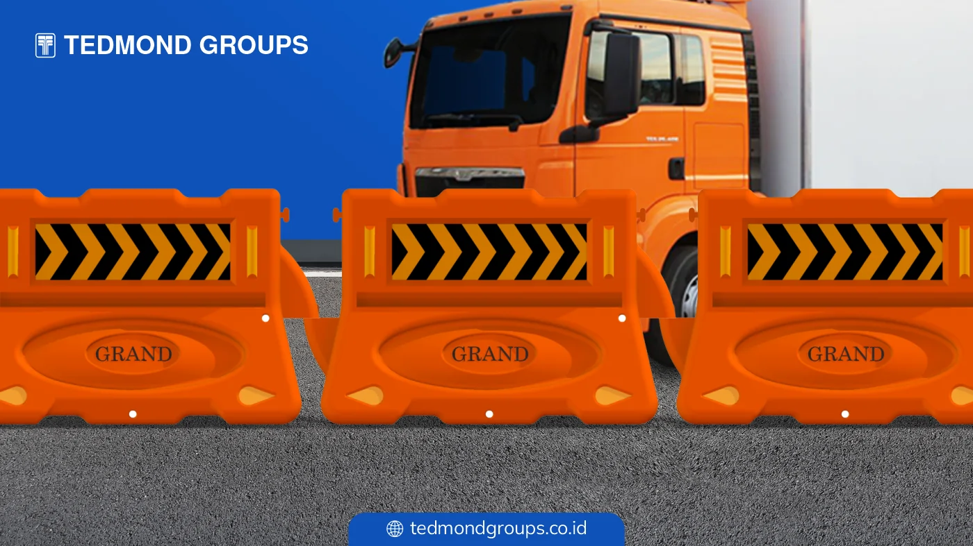Alasan menggunakan road barrier
