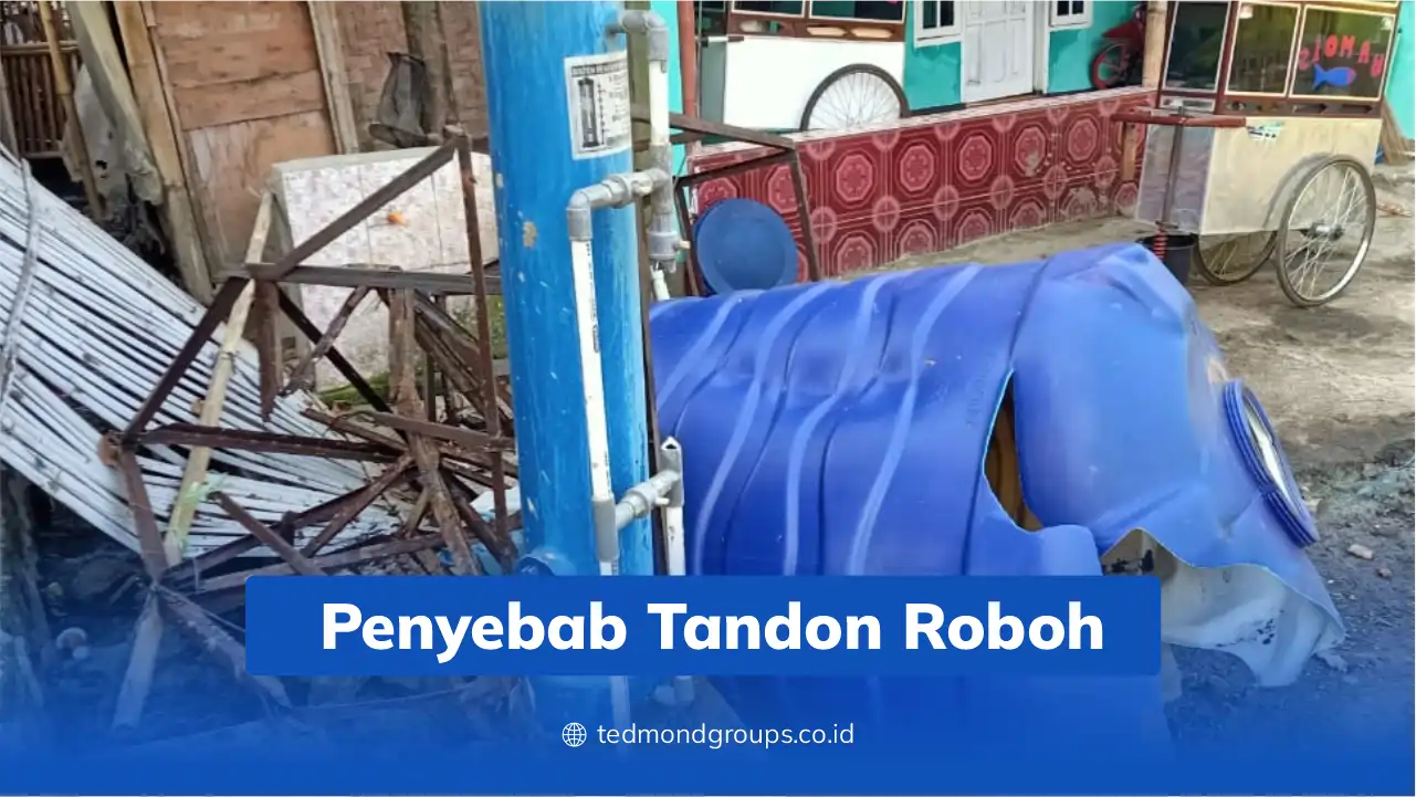Penyebab tandon roboh