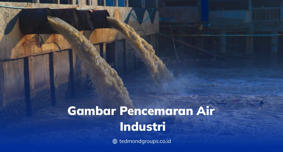 Gambar pencemaran air industri