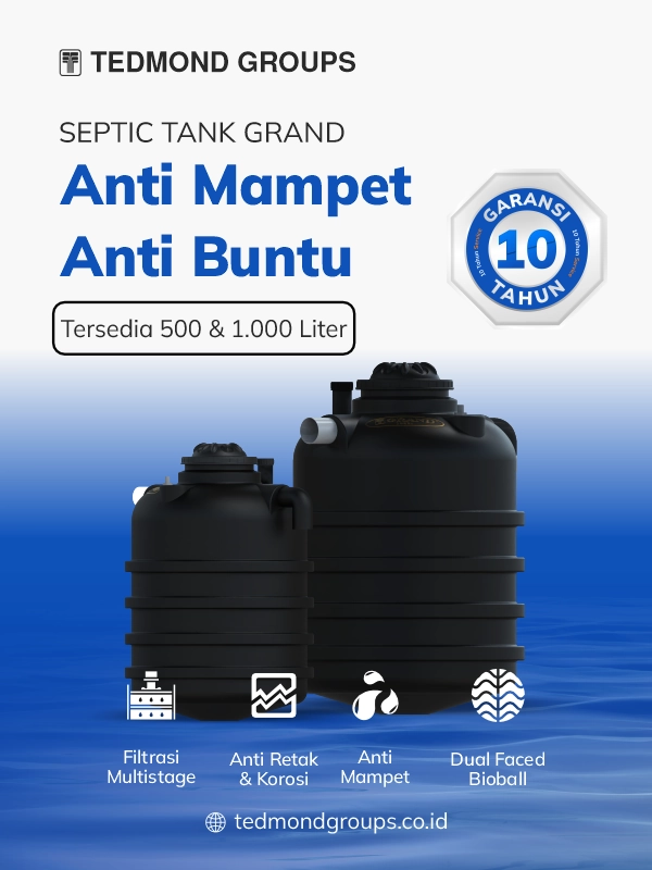 Septic tank grand, anti mampet anti buntu