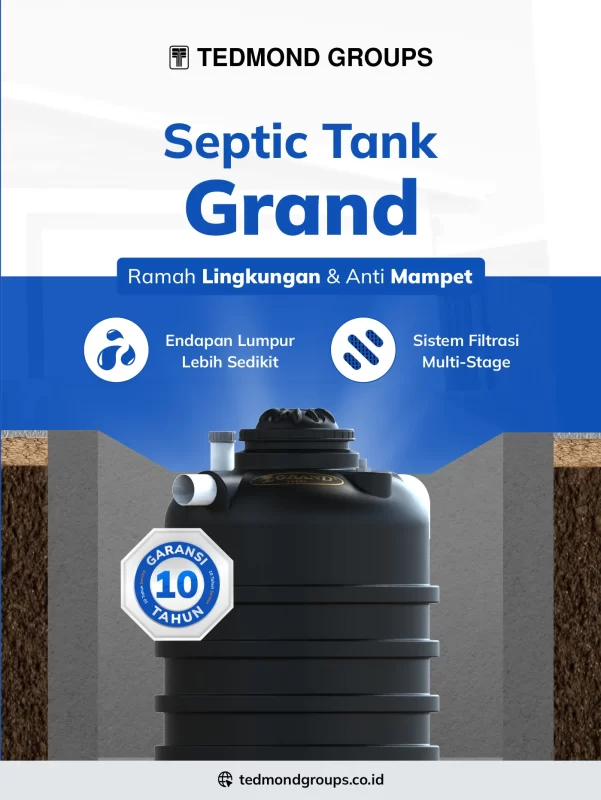 Septic tank grand, solusi ramah lingkungan