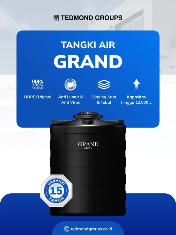 Rekomendasi Tandon Air Berkualitas dan Tahan Lama