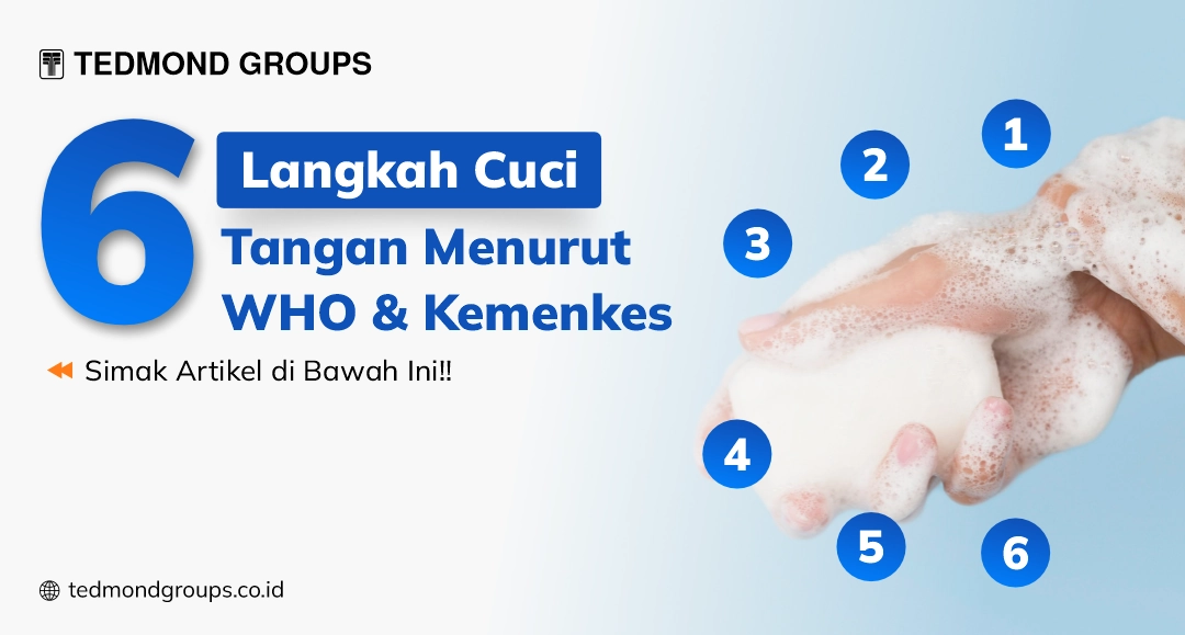 6 langkah cuci tangan
