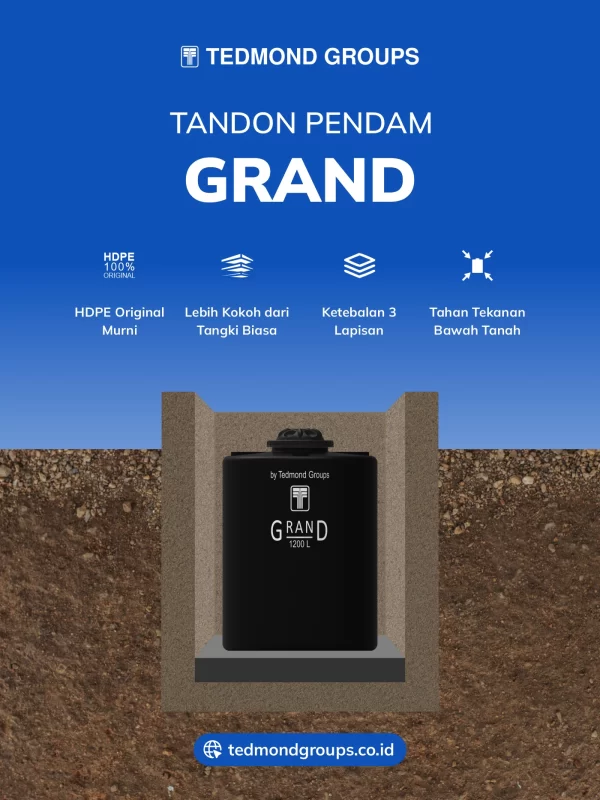 Rekomendasi Tandon Air untuk Sumur Bor