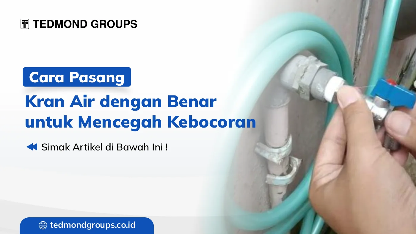 Cara Pasang Kran Air
