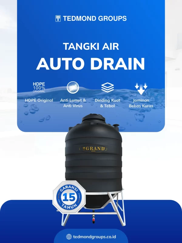 Kelebihan Tangki Auto Drain untuk Sistem Air Lebih Optimal
