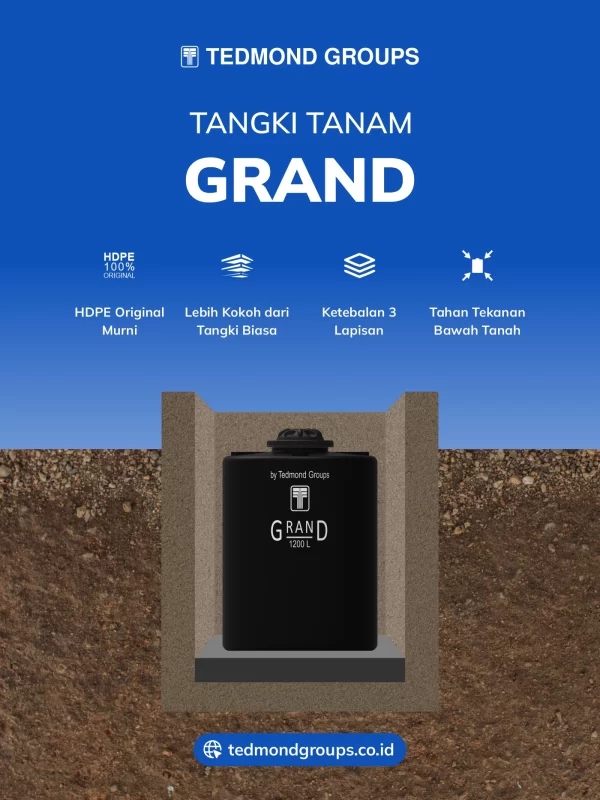 Solusi Tandon Pendam Grand untuk Mencegah Pencemaran