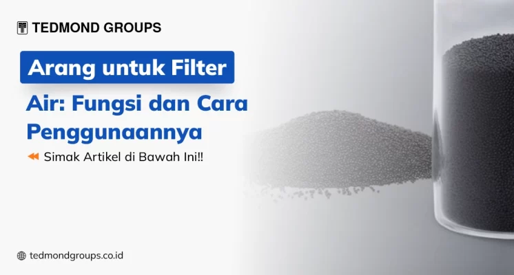 Arang untuk filter air fungsi dan cara penggunaannya