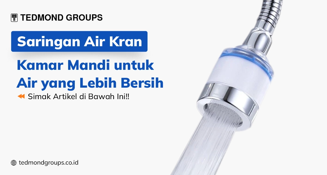 Saringan air kran kamar mandi untuk air yang lebih bersih