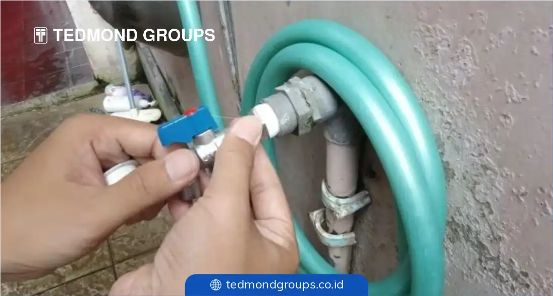 Fungsi seal tape kran air