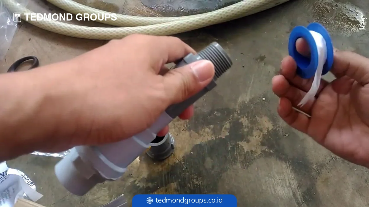 Cara menggunakan seal tape dengan benar