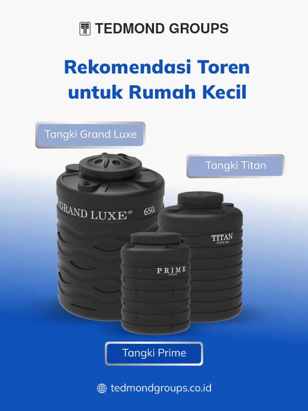Rekomendasi toren untuk rumah kecil