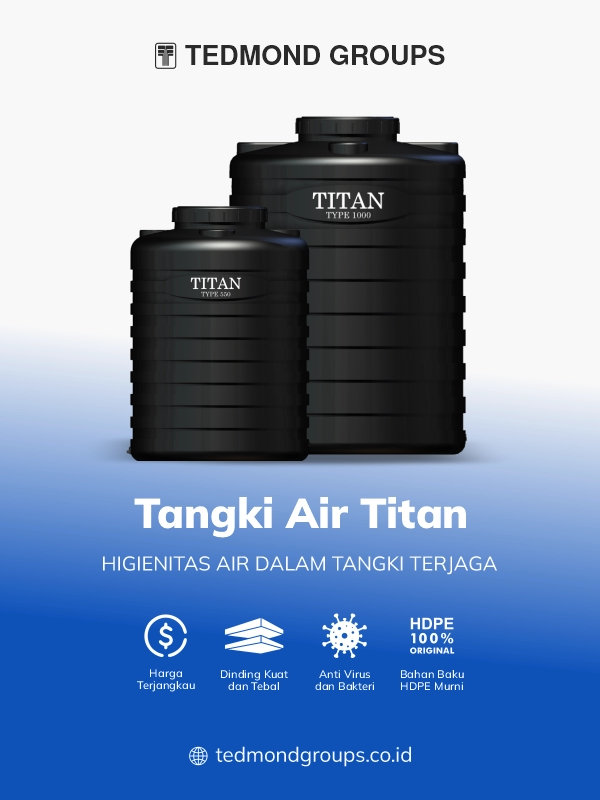 Gunakan Tangki Air Titan untuk Pompa Booster