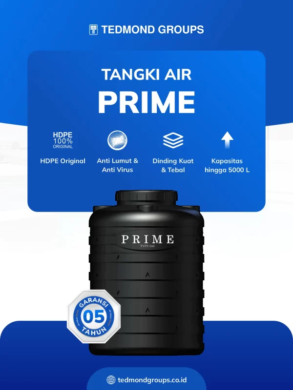Pakai Tandon Air Prime Untuk Hemat Listrik