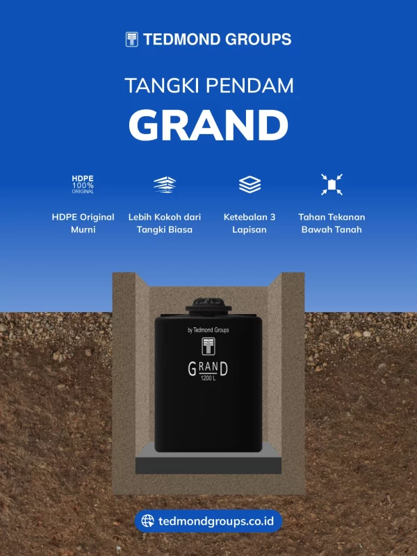 Kelebihan Tangki Pendam Grand