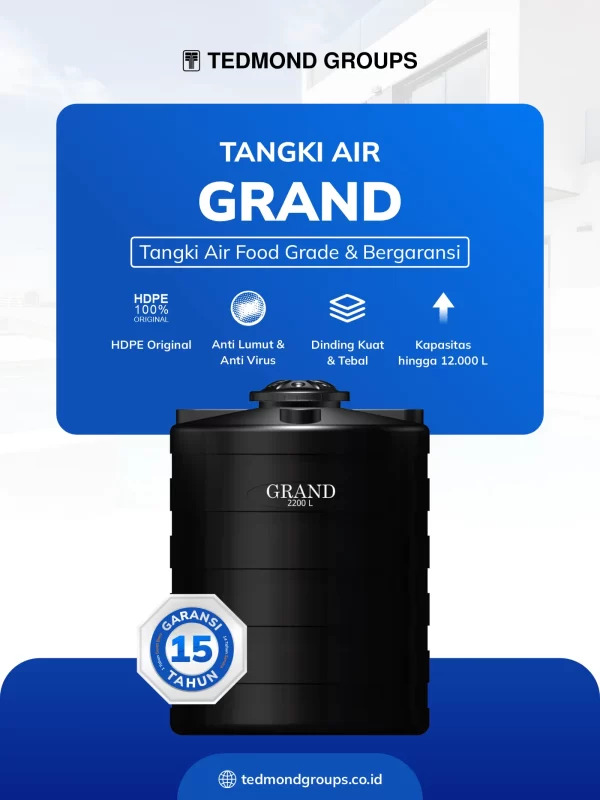 Rekomendasi Toren Food Grade Untuk Rumah Dan Bergaransi