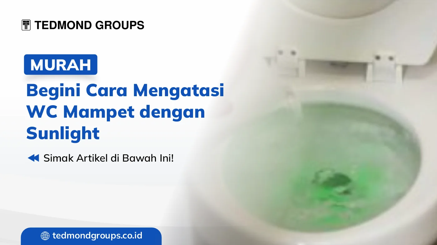 Murah, begini cara mengatasi wc mampet dengan sunlight
