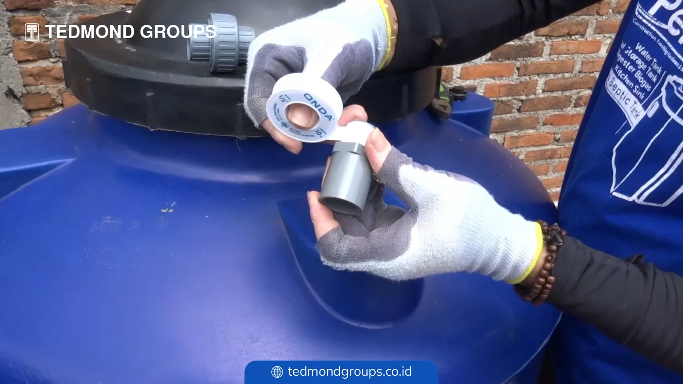 Cara menggunakan seal tape dengan benar