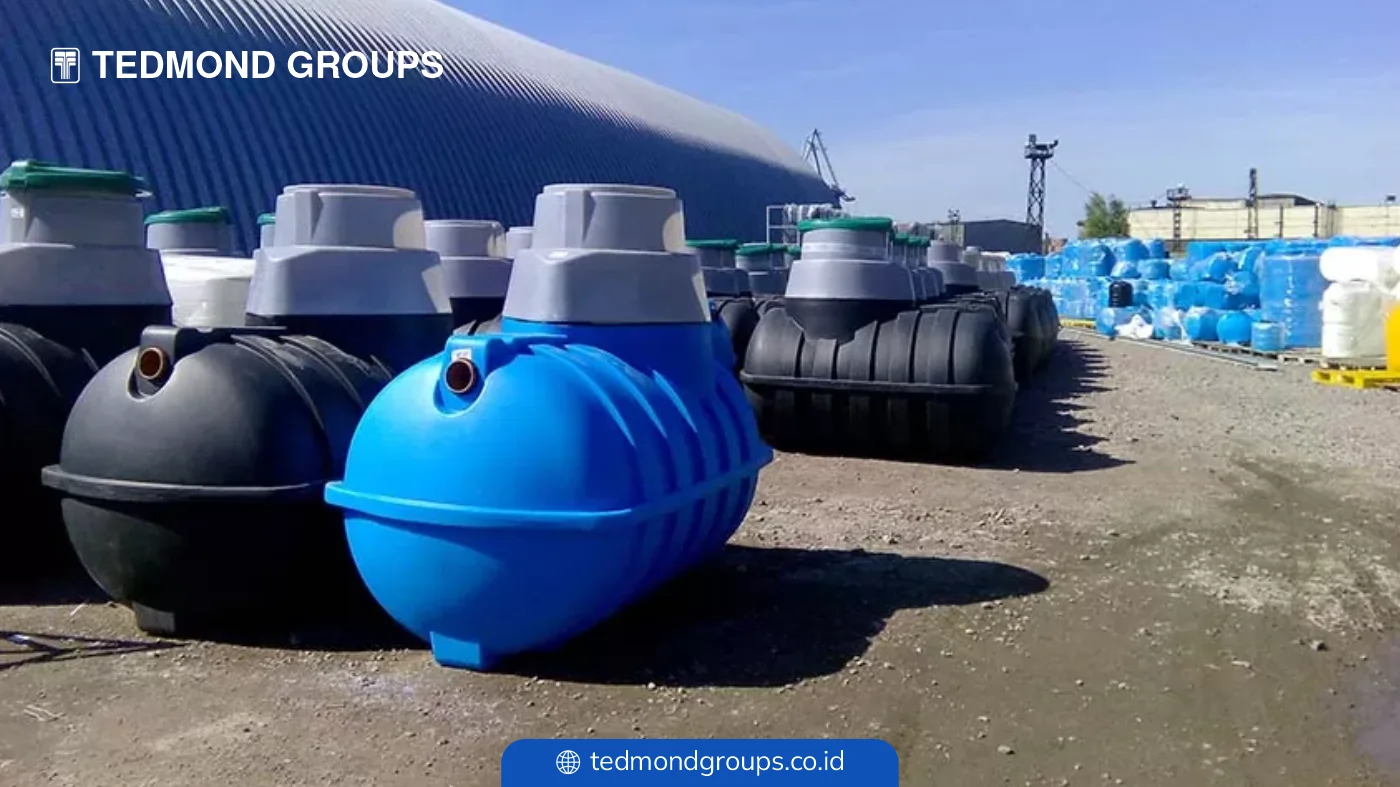 Berbagai jenis tangki air limbah modern