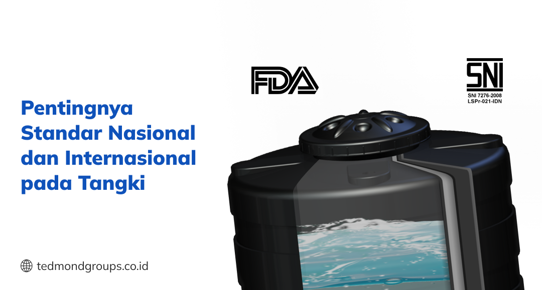 Pentingnya standar nasional dan internasional pada tangki