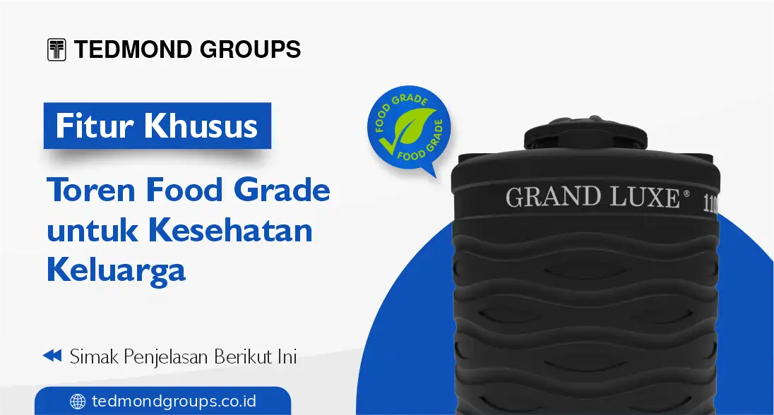 Fitur Khusus Toren Food Grade