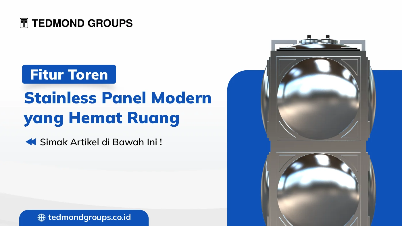 Fitur Toren Stainless Panel Modern