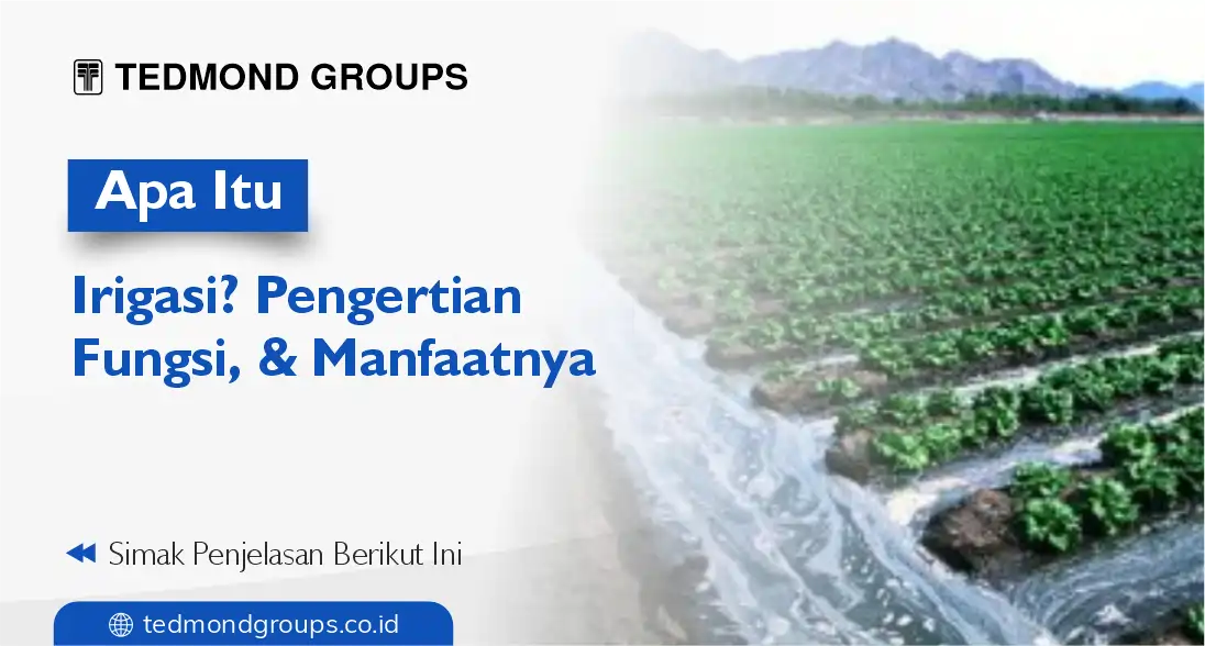 Apa itu irigasi pengertian, fungsi, & manfaatnya