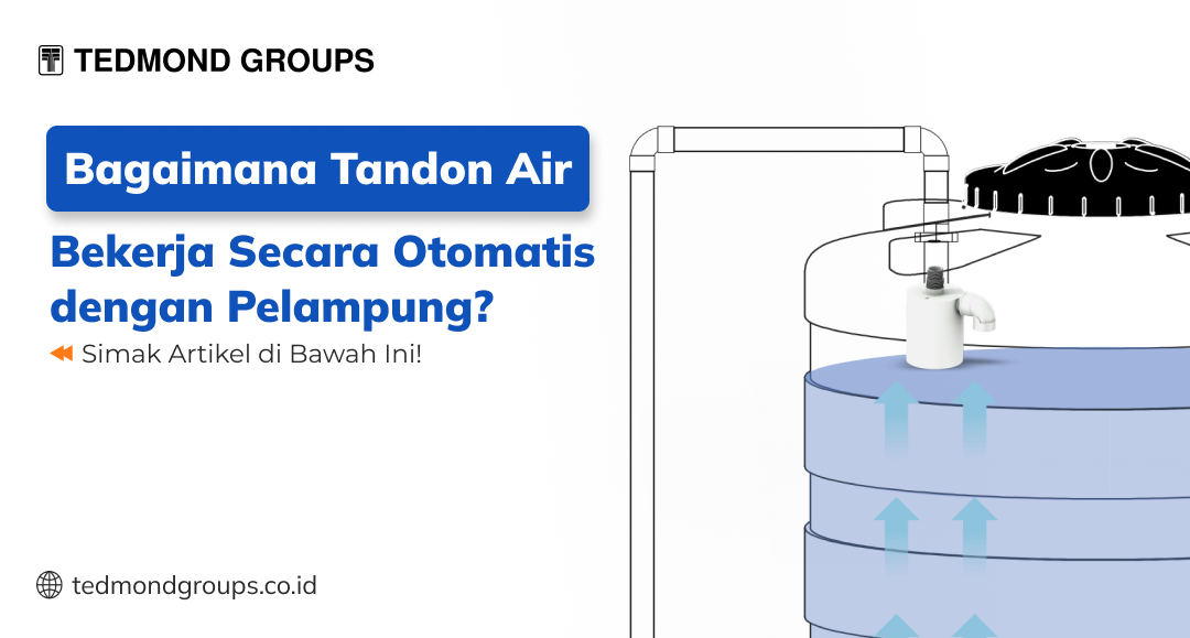 Bagaimana tandon air bekerja secara otomatis dengan pelampung