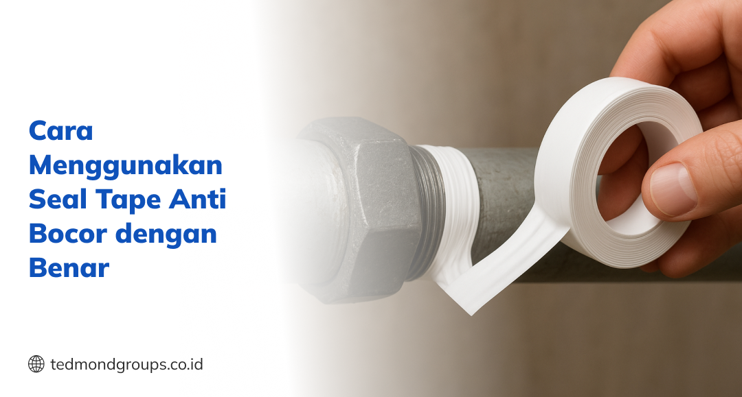 Cara Menggunakan Seal Tape Anti Bocor Dengan Benar
