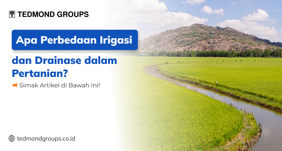 Apa perbedaan irigasi dan drainase dalam pertanian