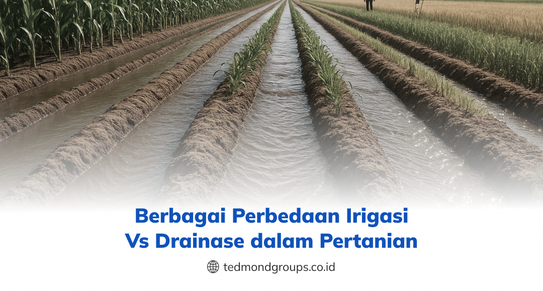 Berbagai perbedaan irigasi vs drainase dalam pertanian