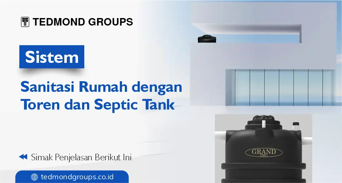 Sistem sanitasi rumah dengan toren