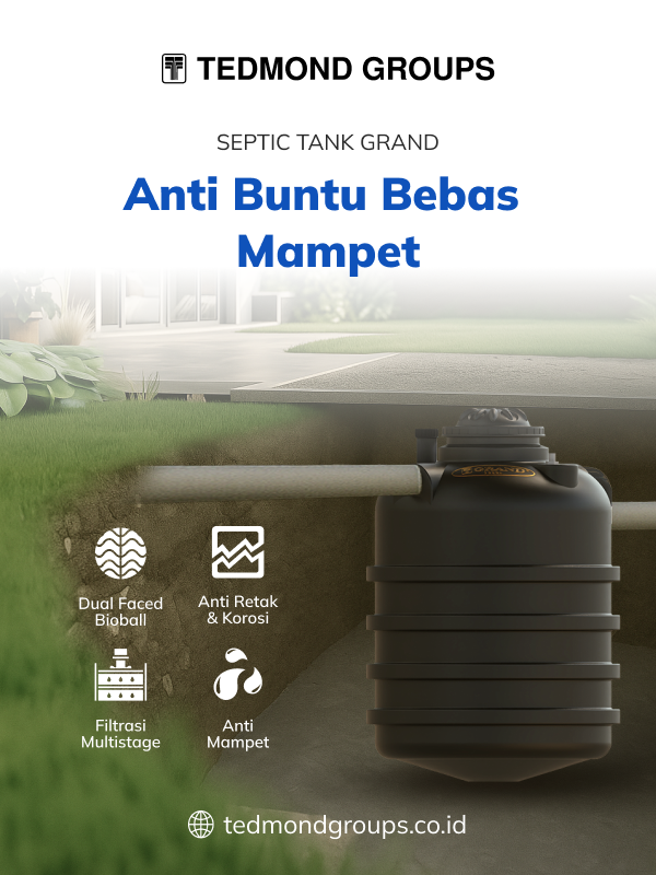 Septic tank grand, anti buntu bebas mampet
