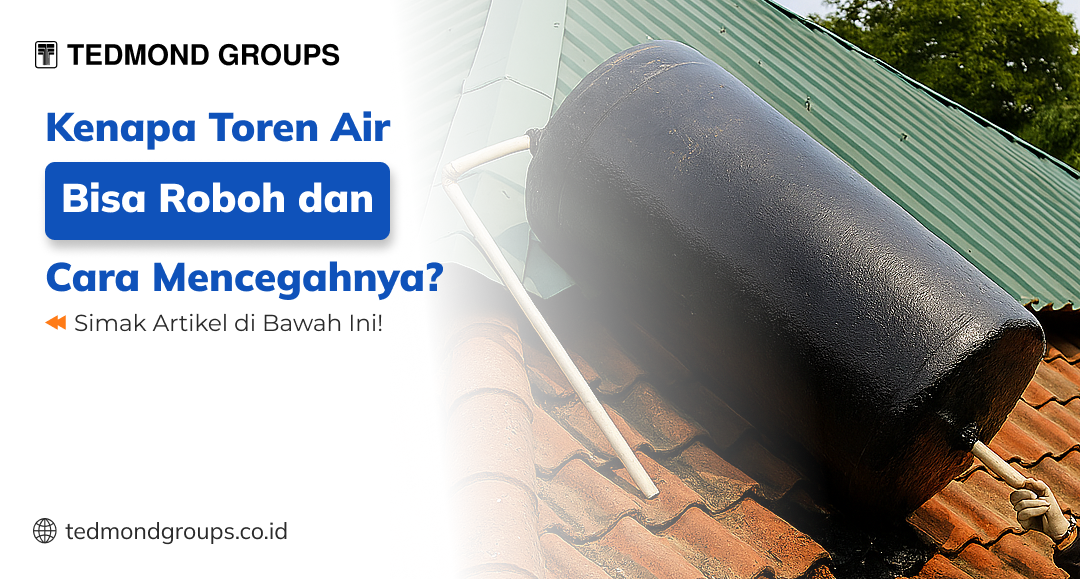 Kenapa toren air bisa roboh dan cara mencegahnya