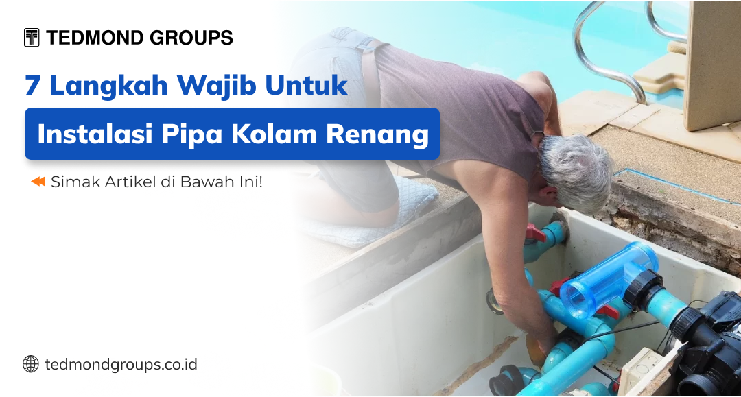 Instalasi pipa kolam renang