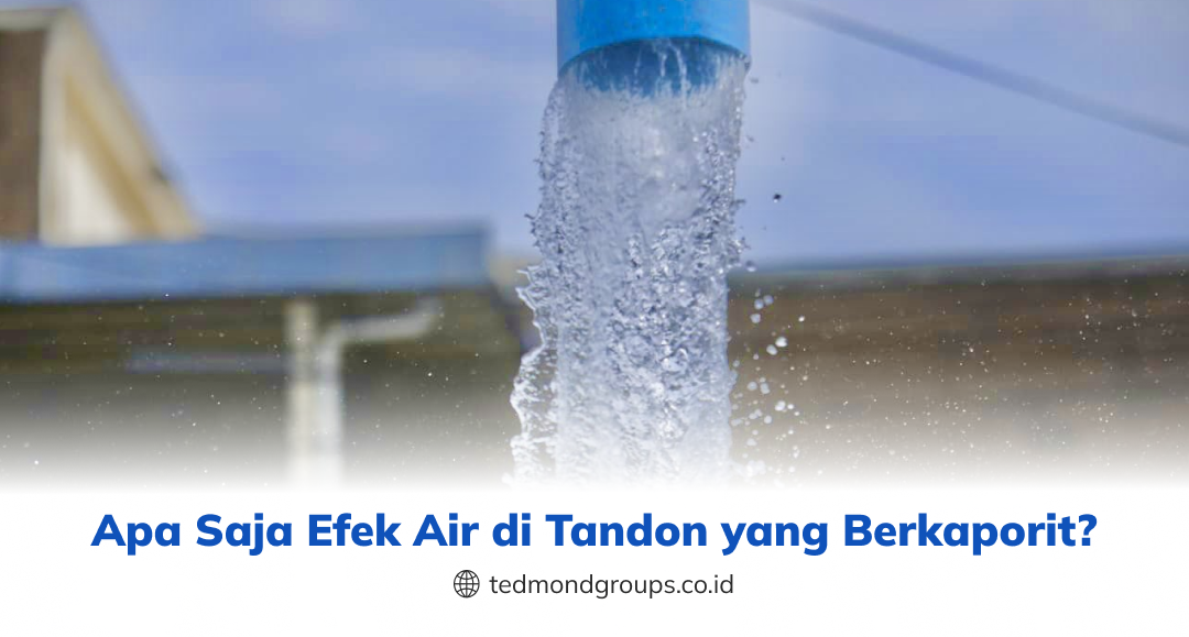 Apa saja efek air di tandon yang berkaporit