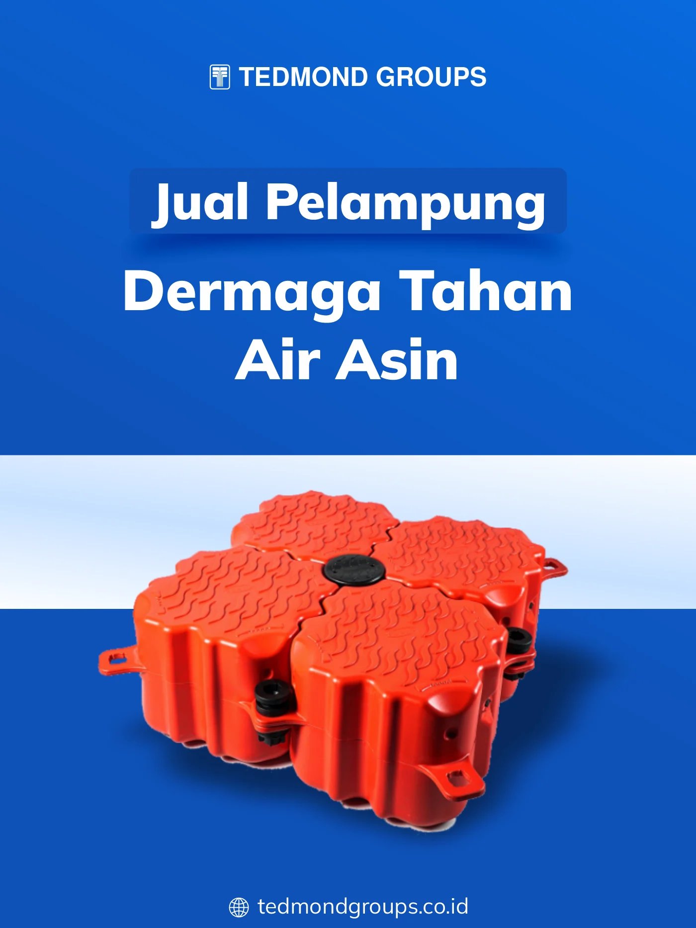 Jual pelampung dermaga tahan air asin