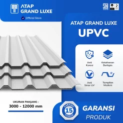 Atap upvc grand luxe double layer