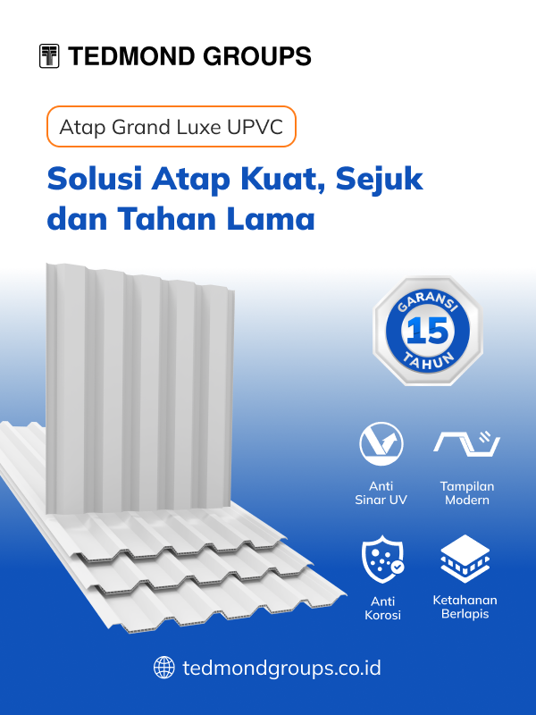 Berbagai keunggulan atap upvc grand