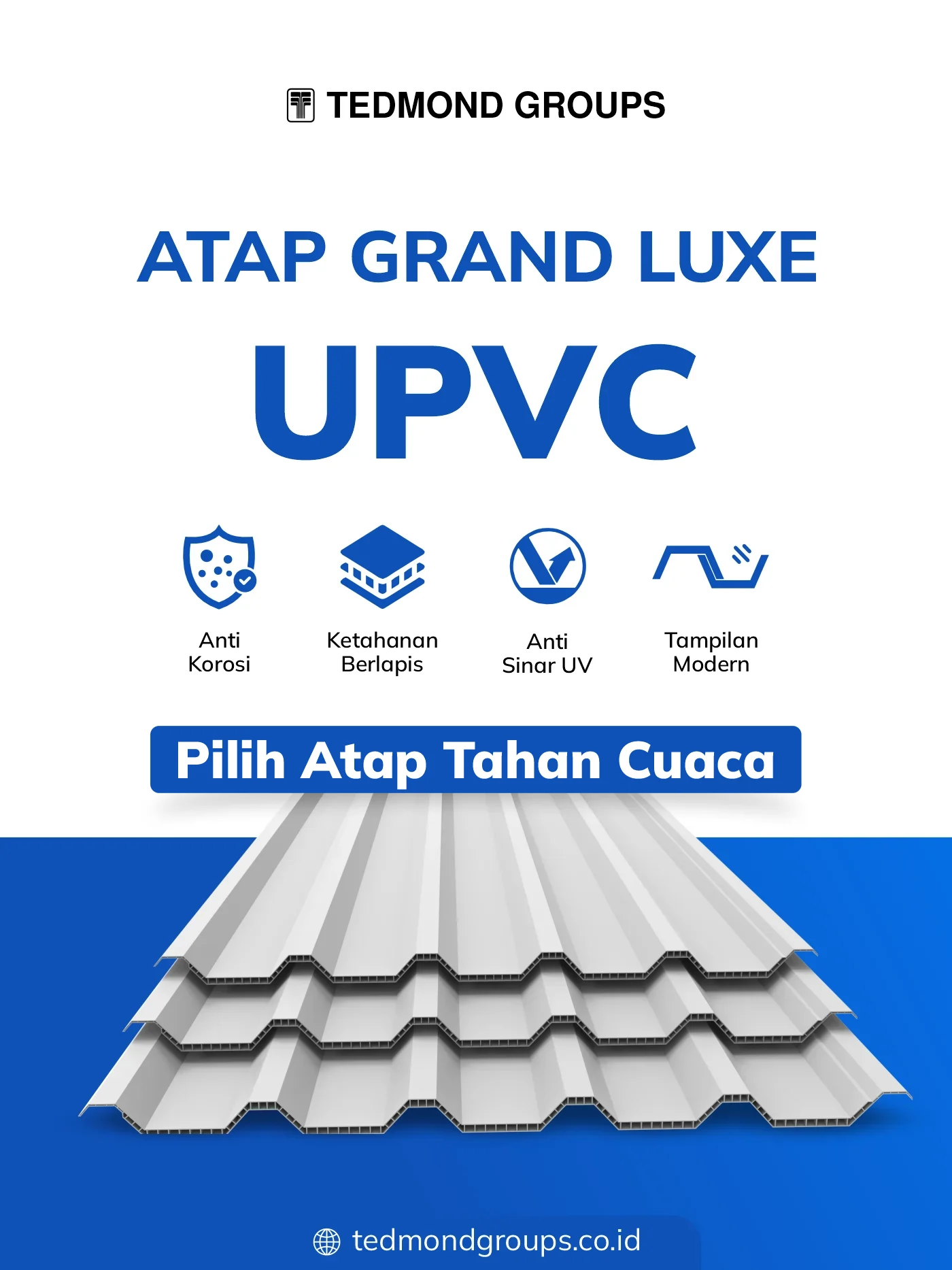 Pilih atap tahan cuaca