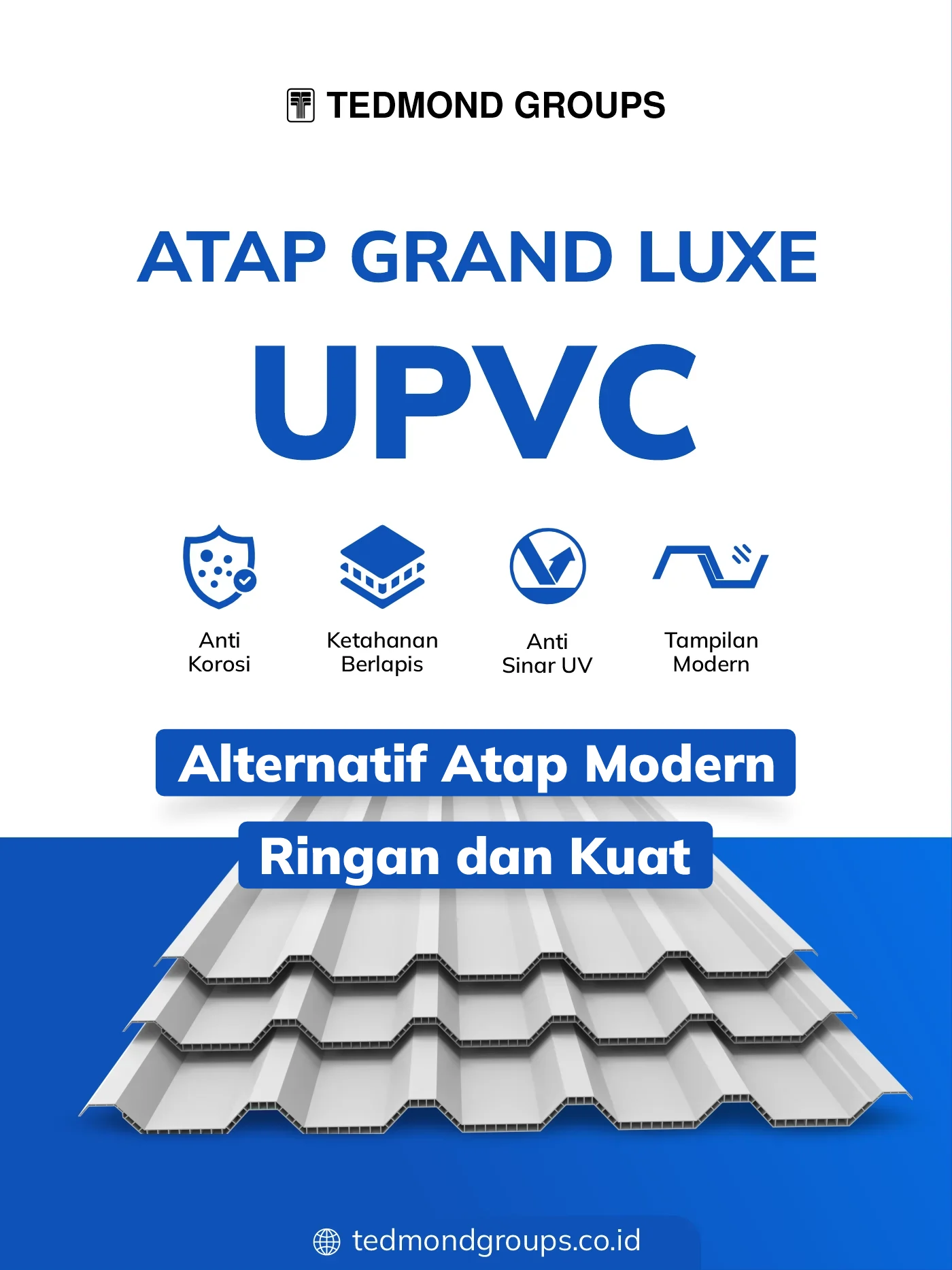 Alternatif atap modern yang ringan dan kuat