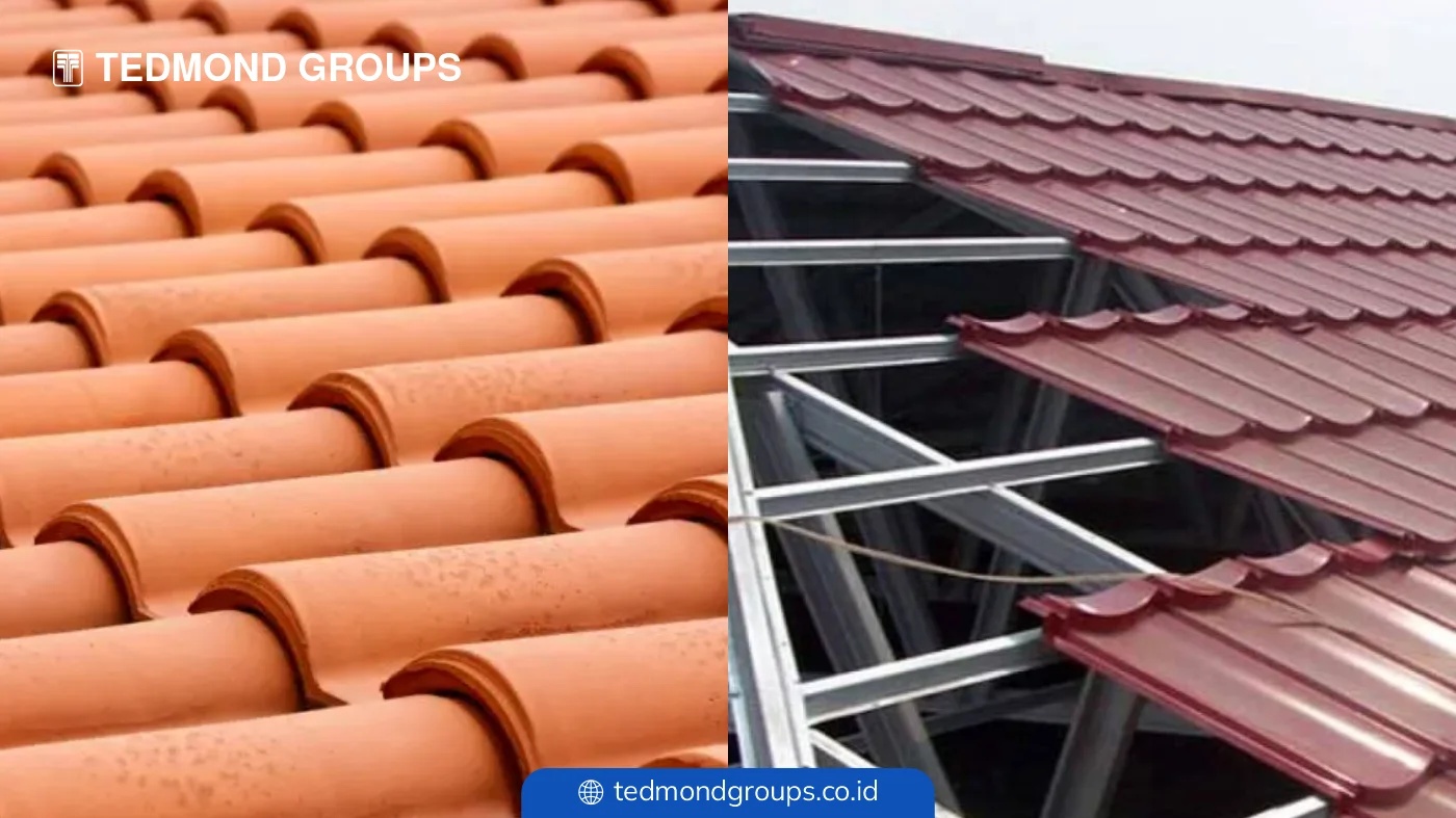 Perbedaan desain dan bentuk genteng