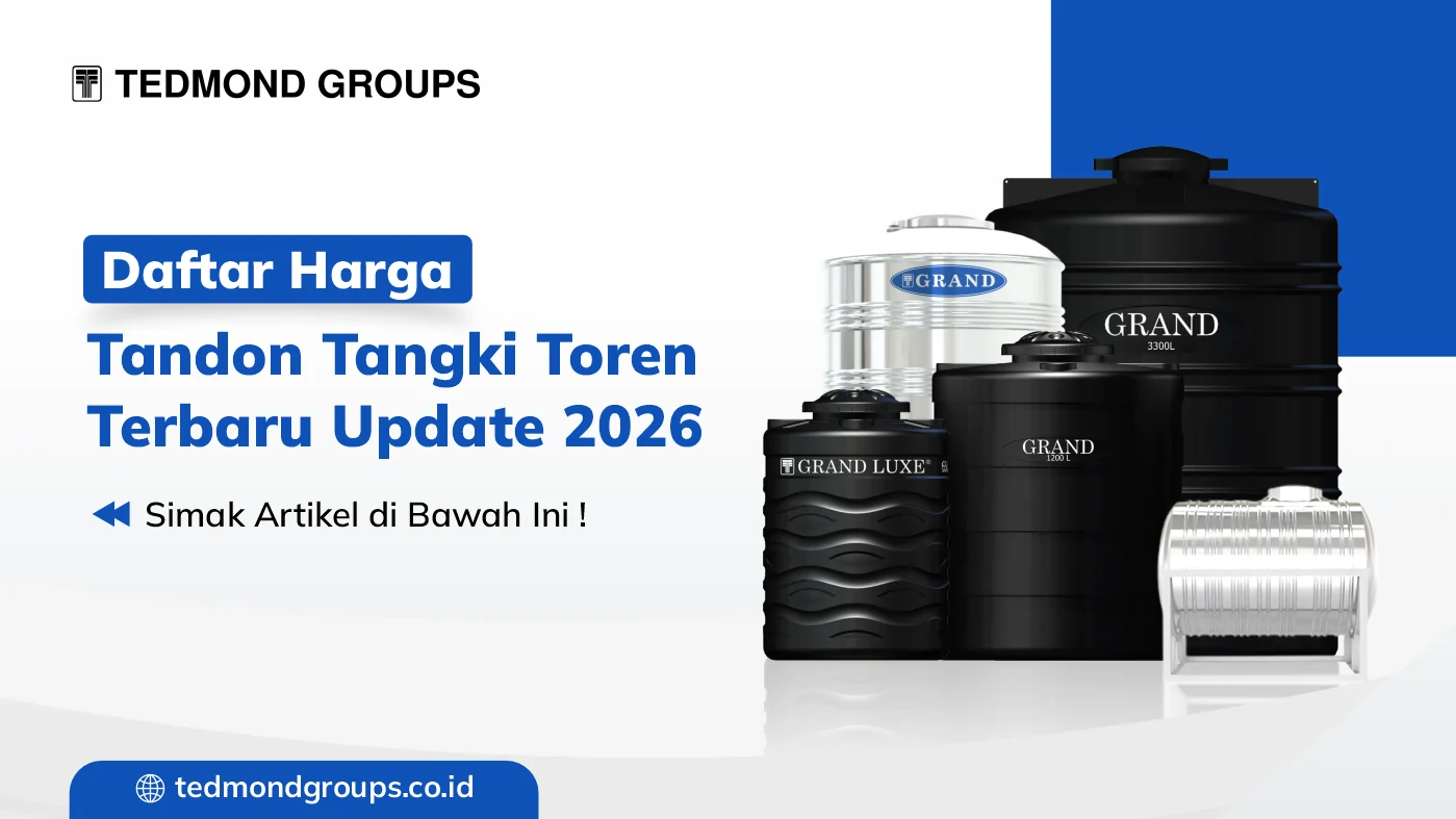 Daftar Harga Tandon Tangki Toren Terbaru Update