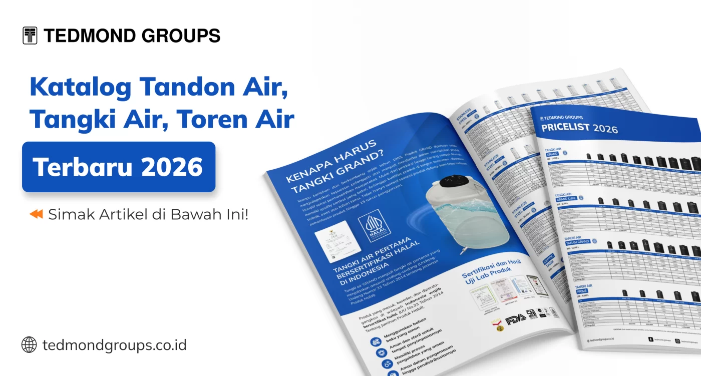 Katalog Tandon Air, Tangki Air, Toren Air Terbaru