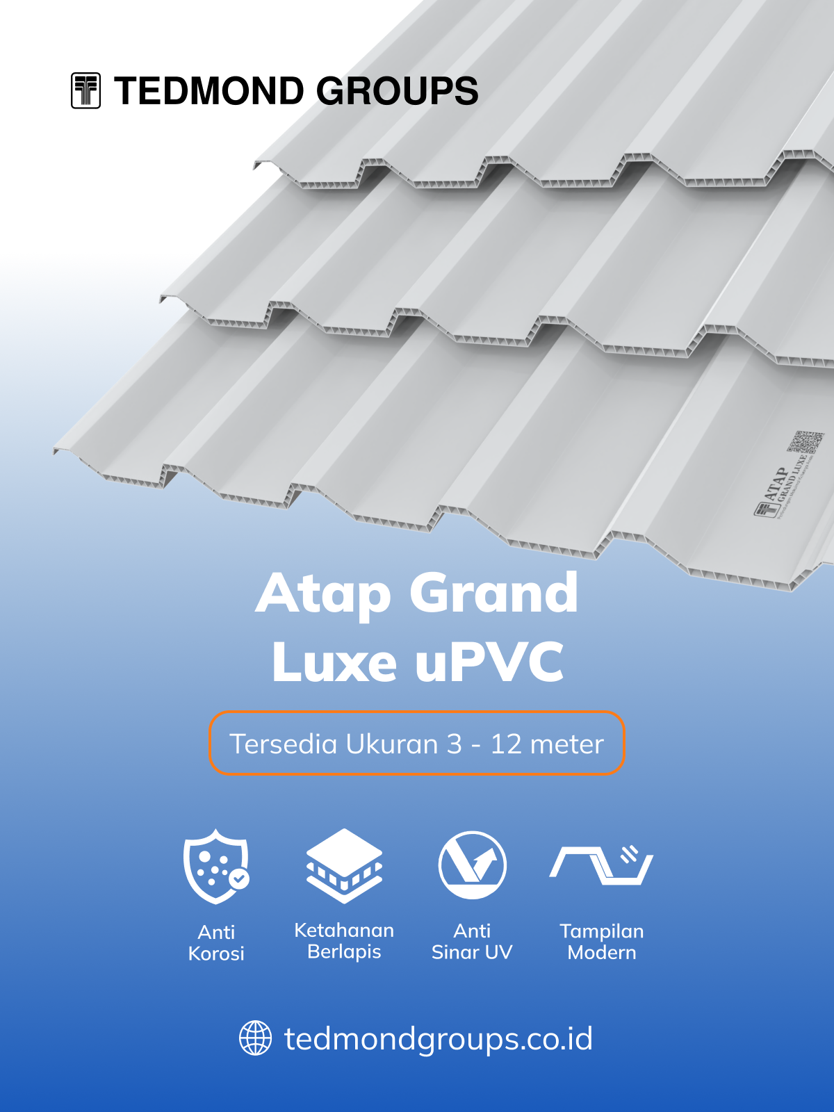 Berbagai Keunggulan Atap UPVC Grand Luxe