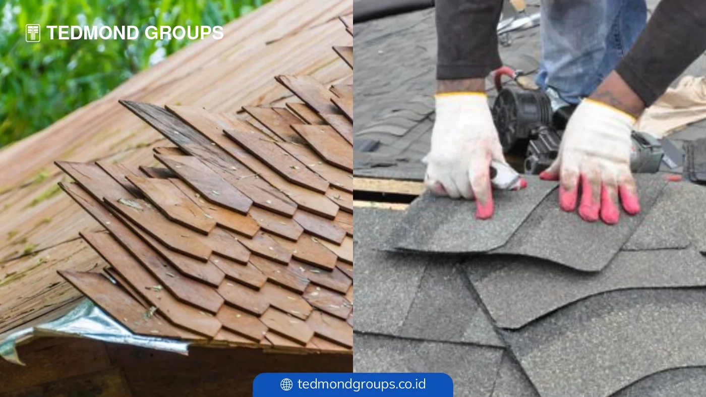 Perbedaan Atap Sirap dan Shingles